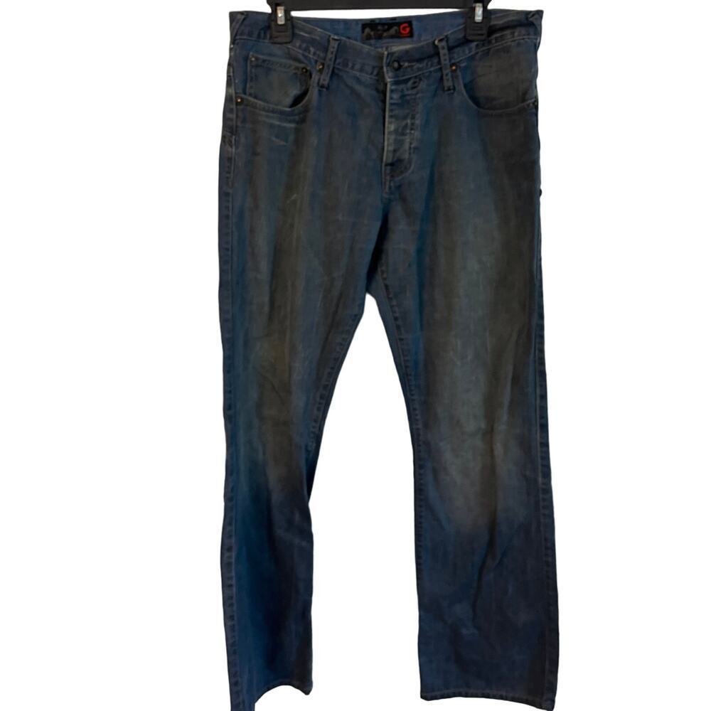 G by Guess Straight Leg Rolland Low Bootcut Jeans Size 34